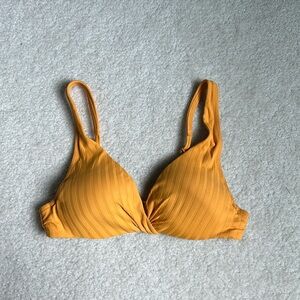 yellow bikini top